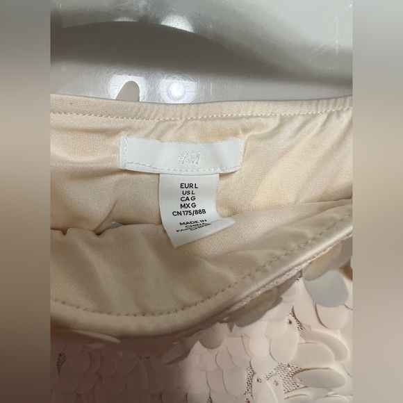 Hm sequined mini skirt large - Picture 8 of 8